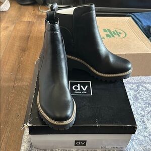 Dolce Vita Black Ankle Boots